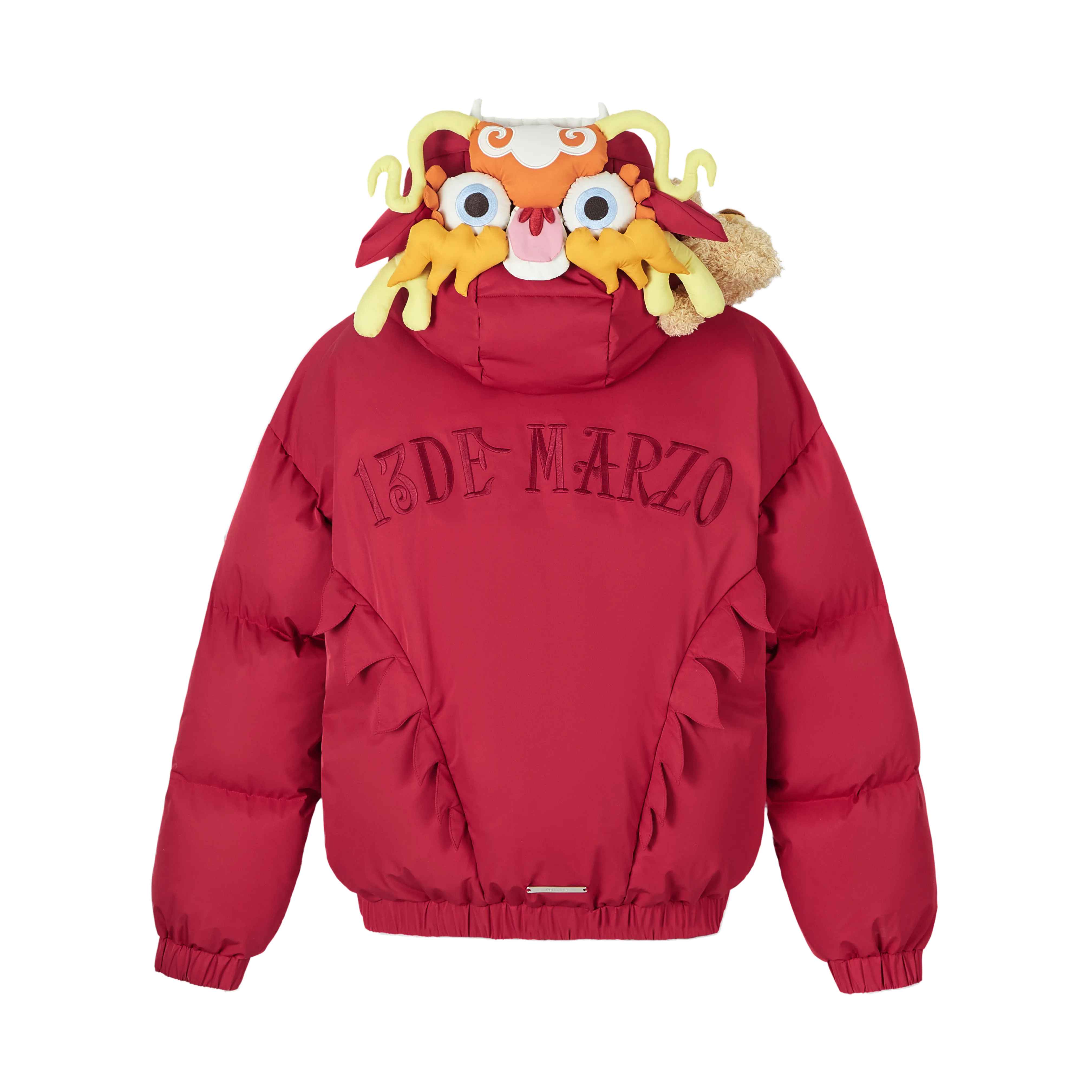 13DE MARZO Bear Dragon Year Down Jacket