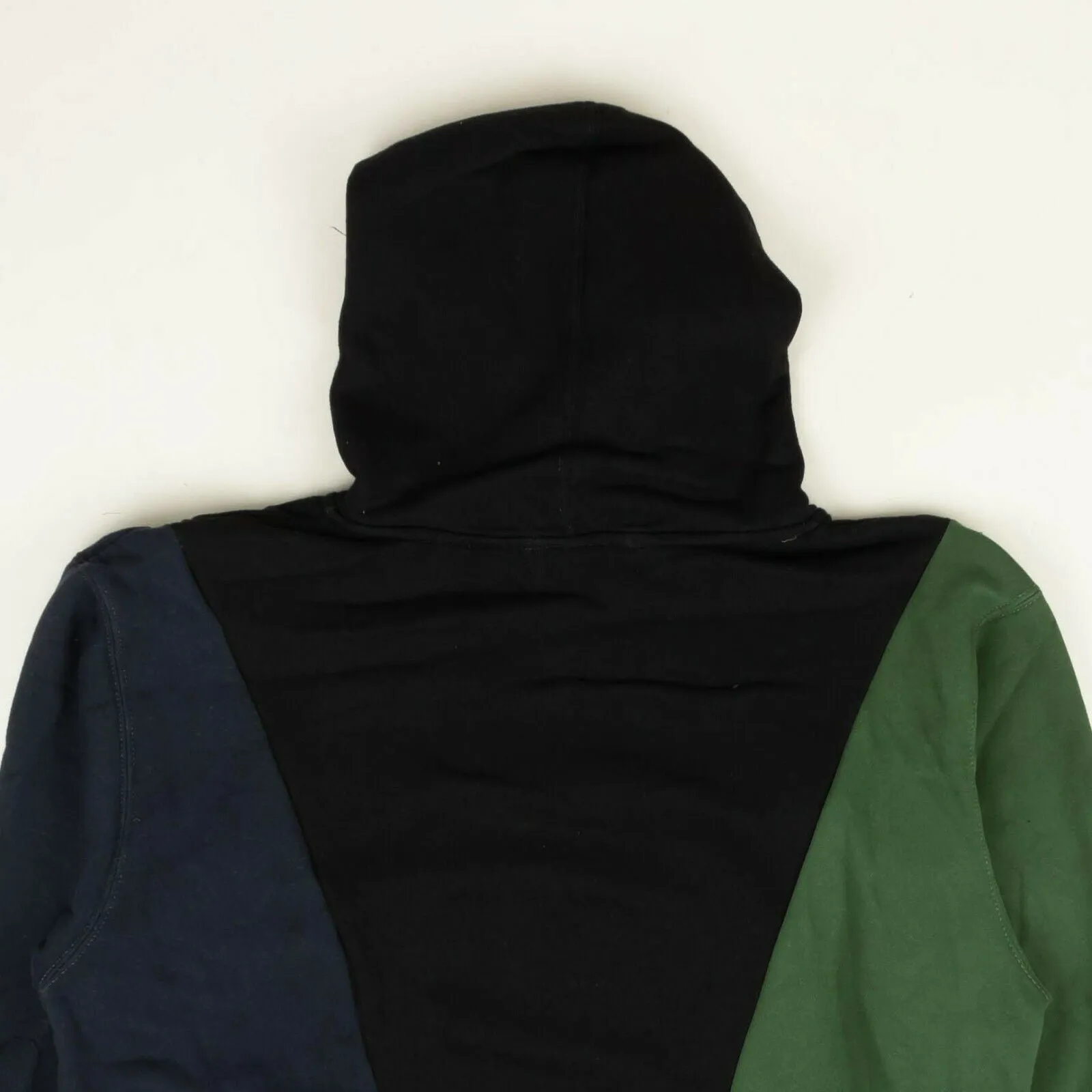 424 On Fairfax Reworked Hoodie - Navy/Black/Green