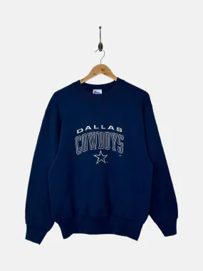 90's Dallas Cowboys NFL USA Made Embroidered Vintage Sweatshirt Size S