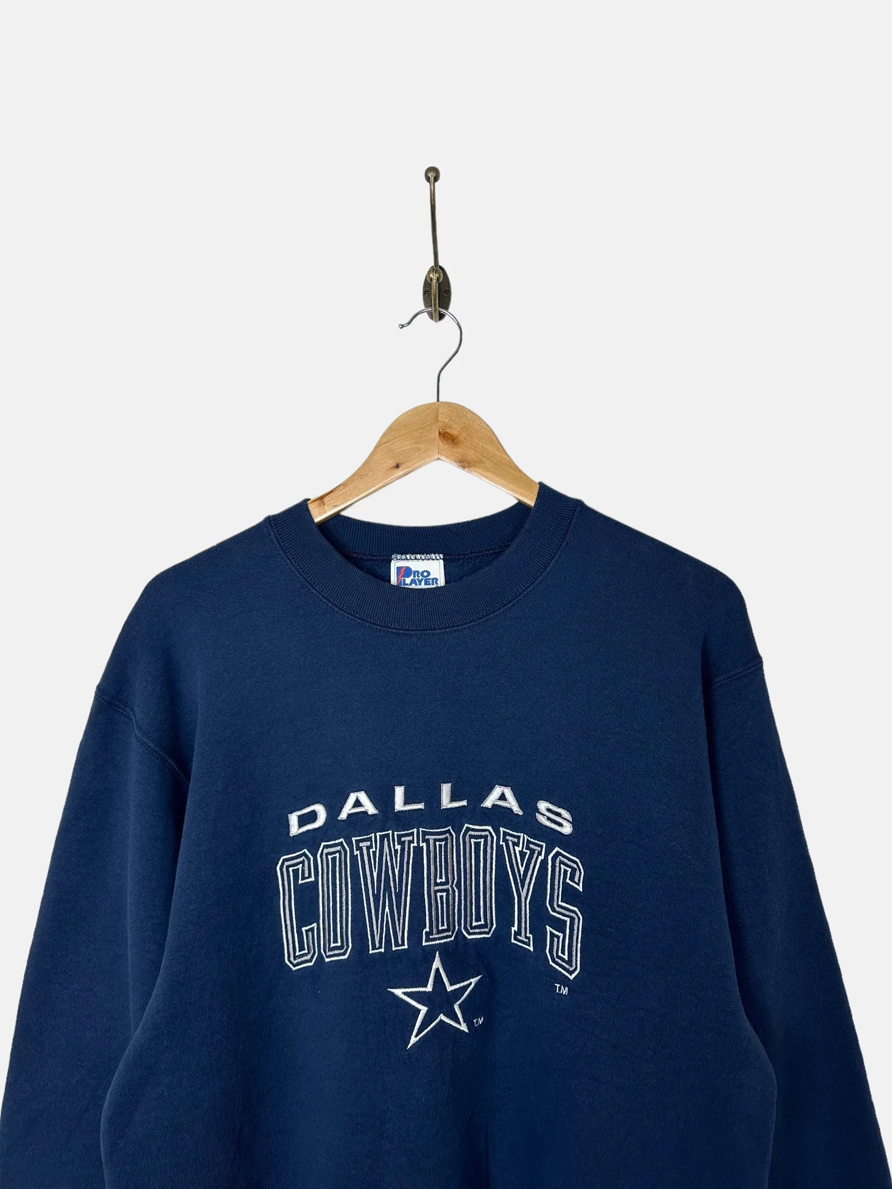 90's Dallas Cowboys NFL USA Made Embroidered Vintage Sweatshirt Size S