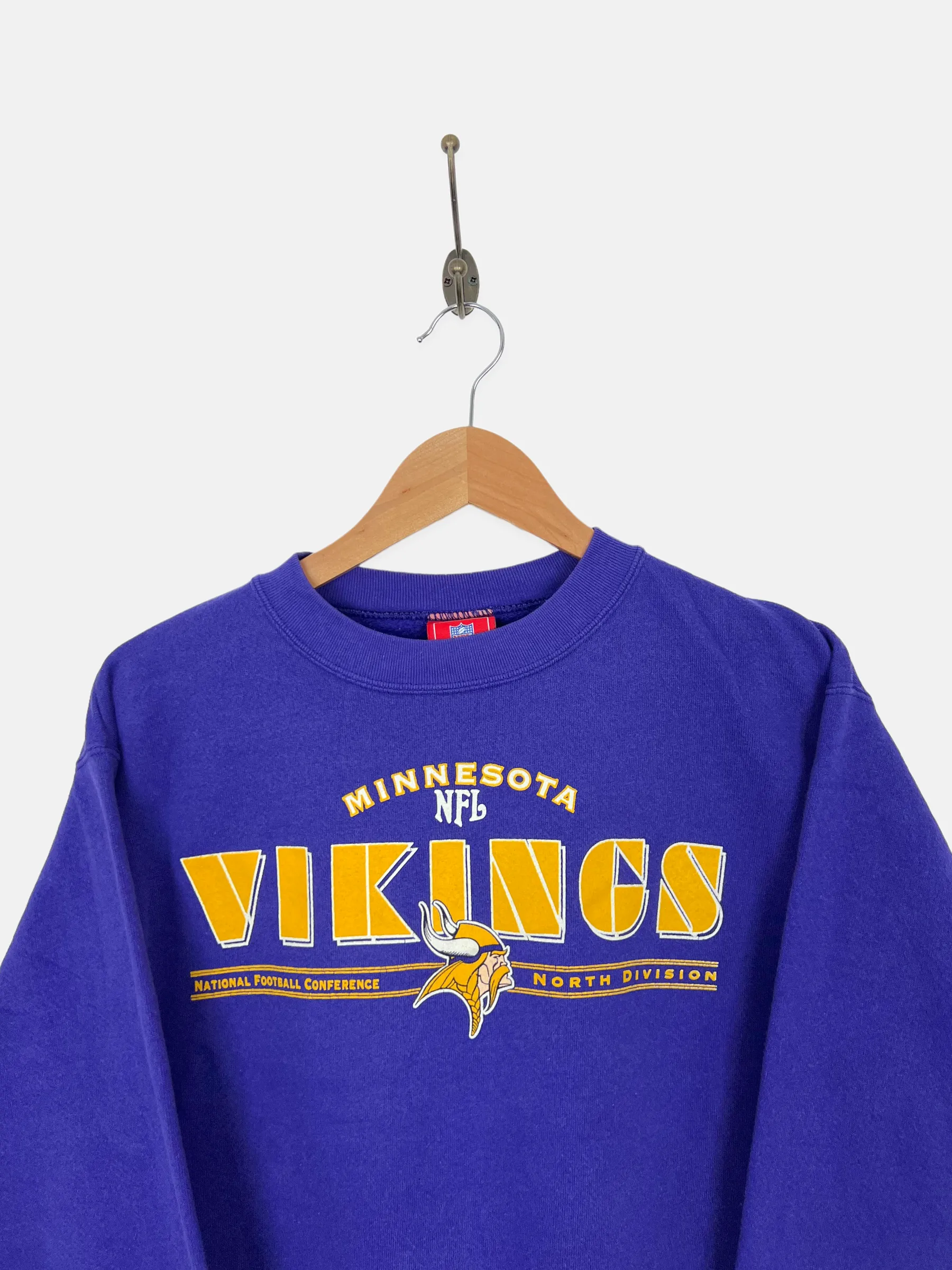 90's Minnesota Vikings NFL Vintage Sweatshirt Size 6