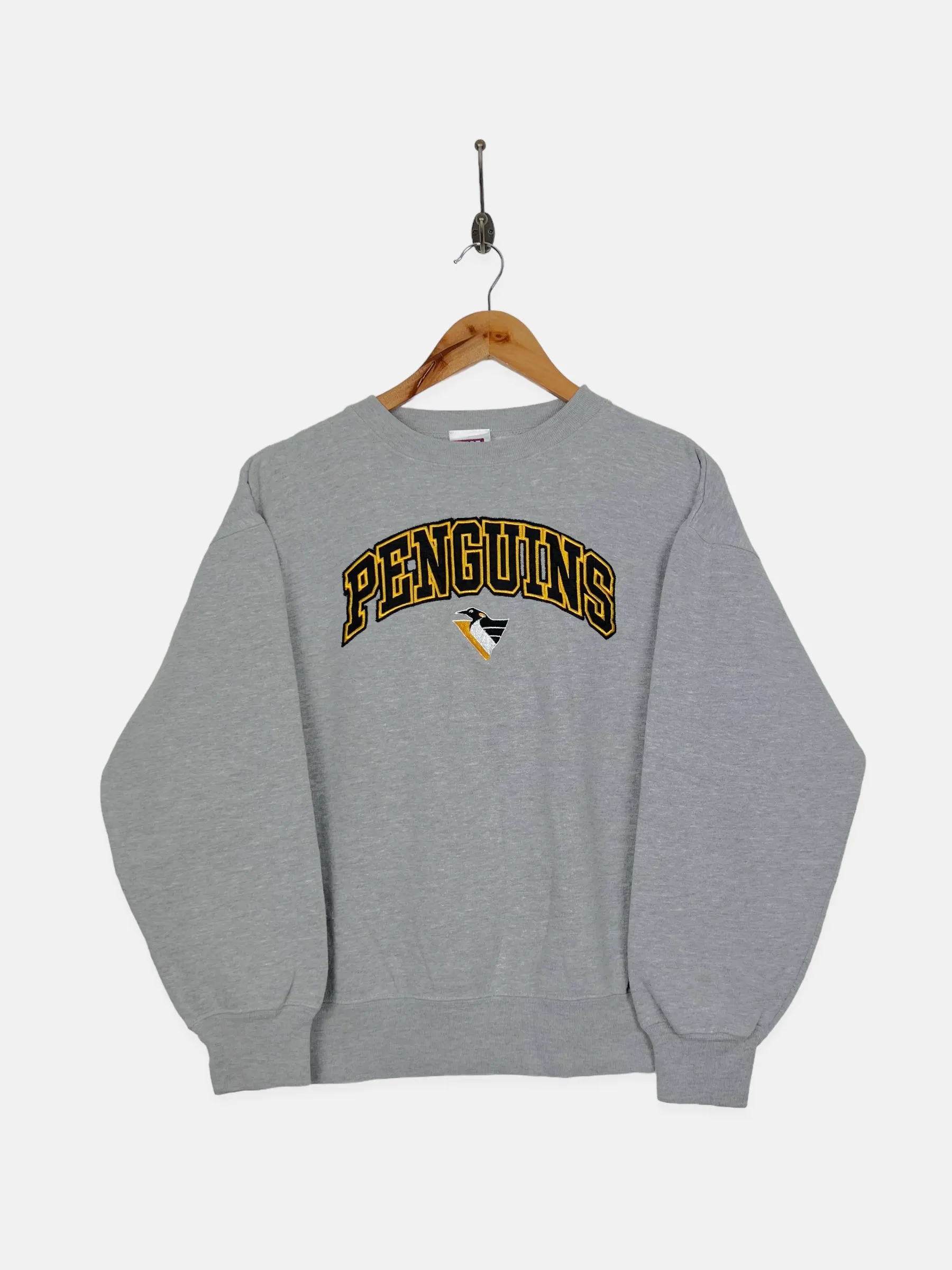 90's Pittsburgh Penguins NHL Embroidered Vintage Sweatshirt Size 6