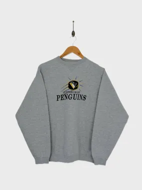 90's Pittsburgh Penguins NHL Embroidered Vintage Sweatshirt Size 8