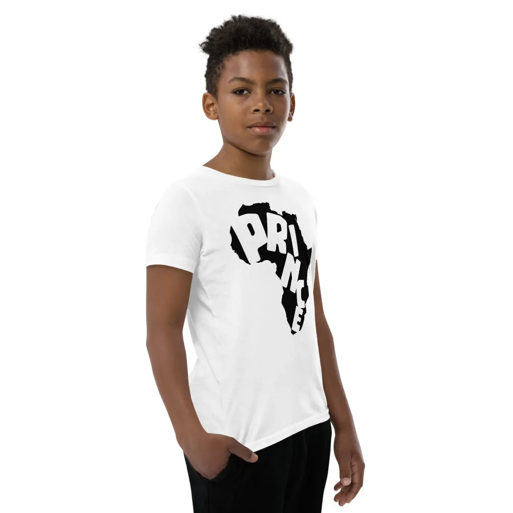 African Prince Youth Short Sleeve T-Shirt
