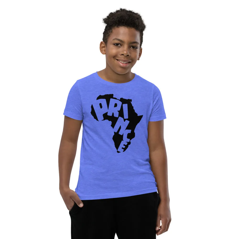 African Prince Youth Short Sleeve T-Shirt