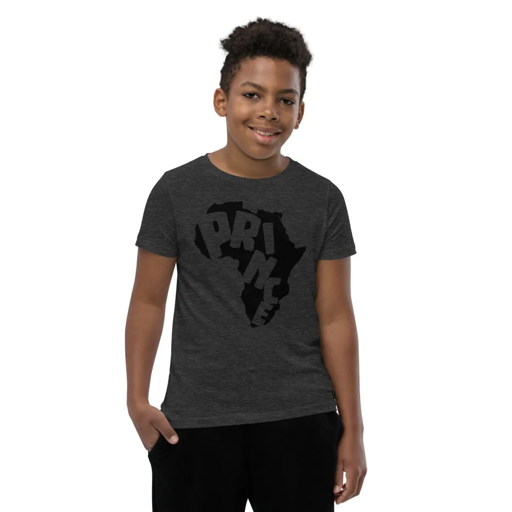 African Prince Youth Short Sleeve T-Shirt