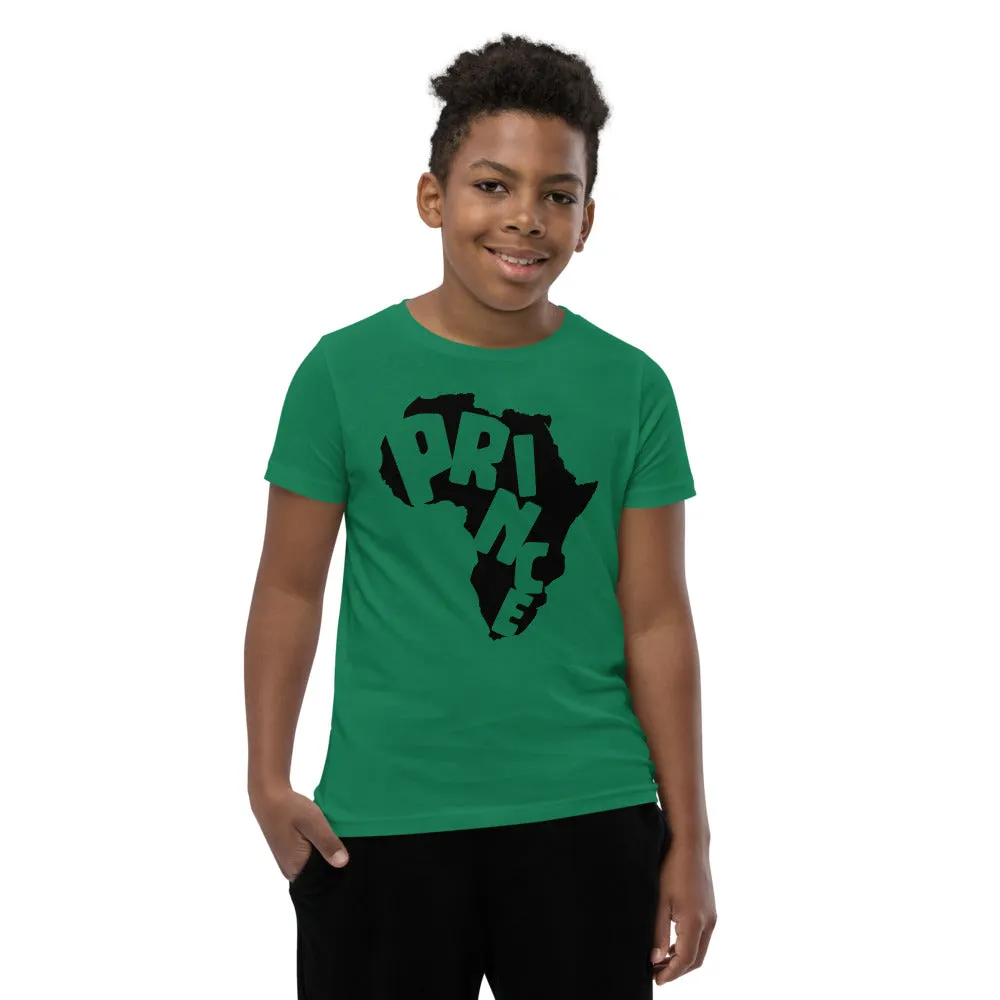 African Prince Youth Short Sleeve T-Shirt