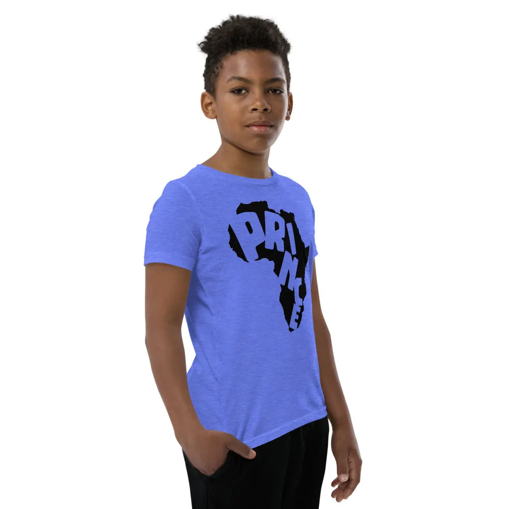 African Prince Youth Short Sleeve T-Shirt
