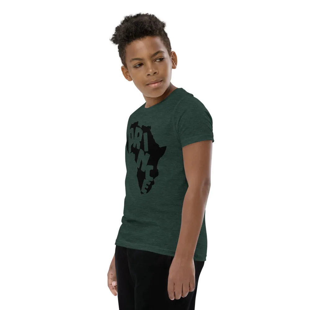 African Prince Youth Short Sleeve T-Shirt