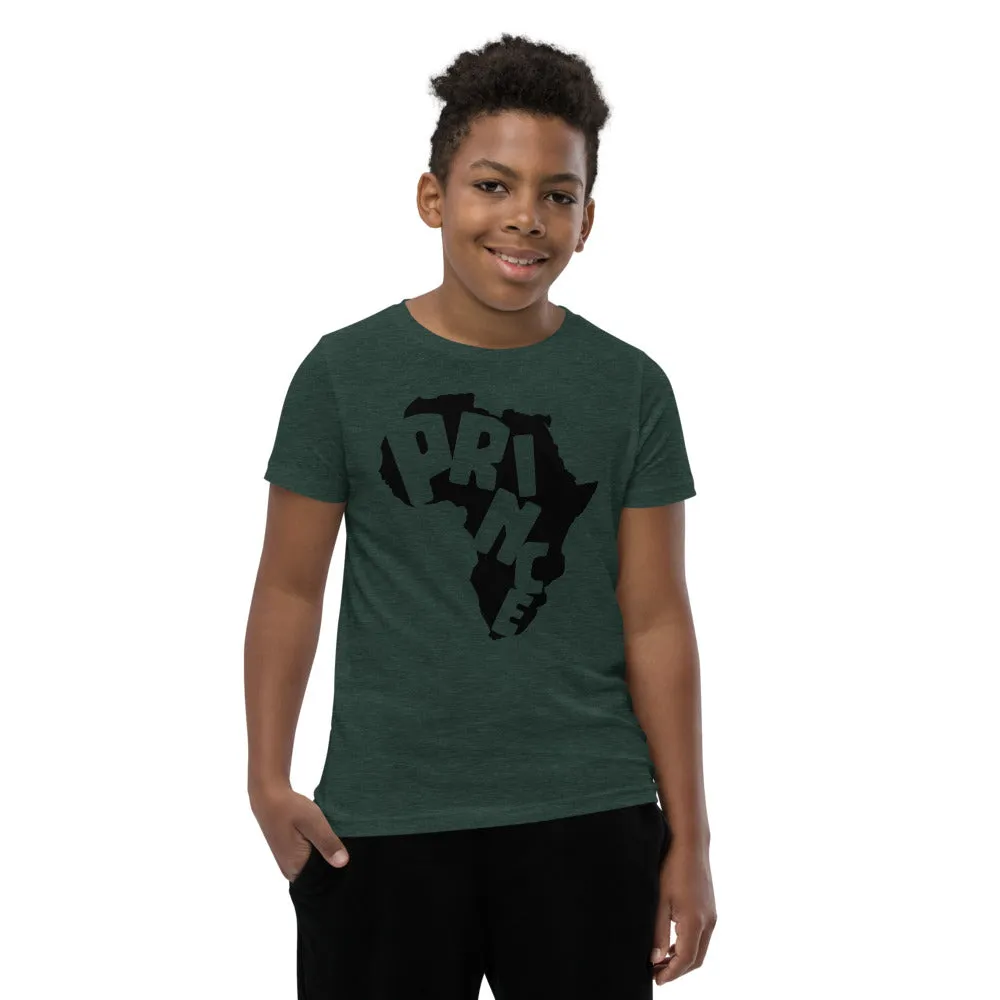 African Prince Youth Short Sleeve T-Shirt