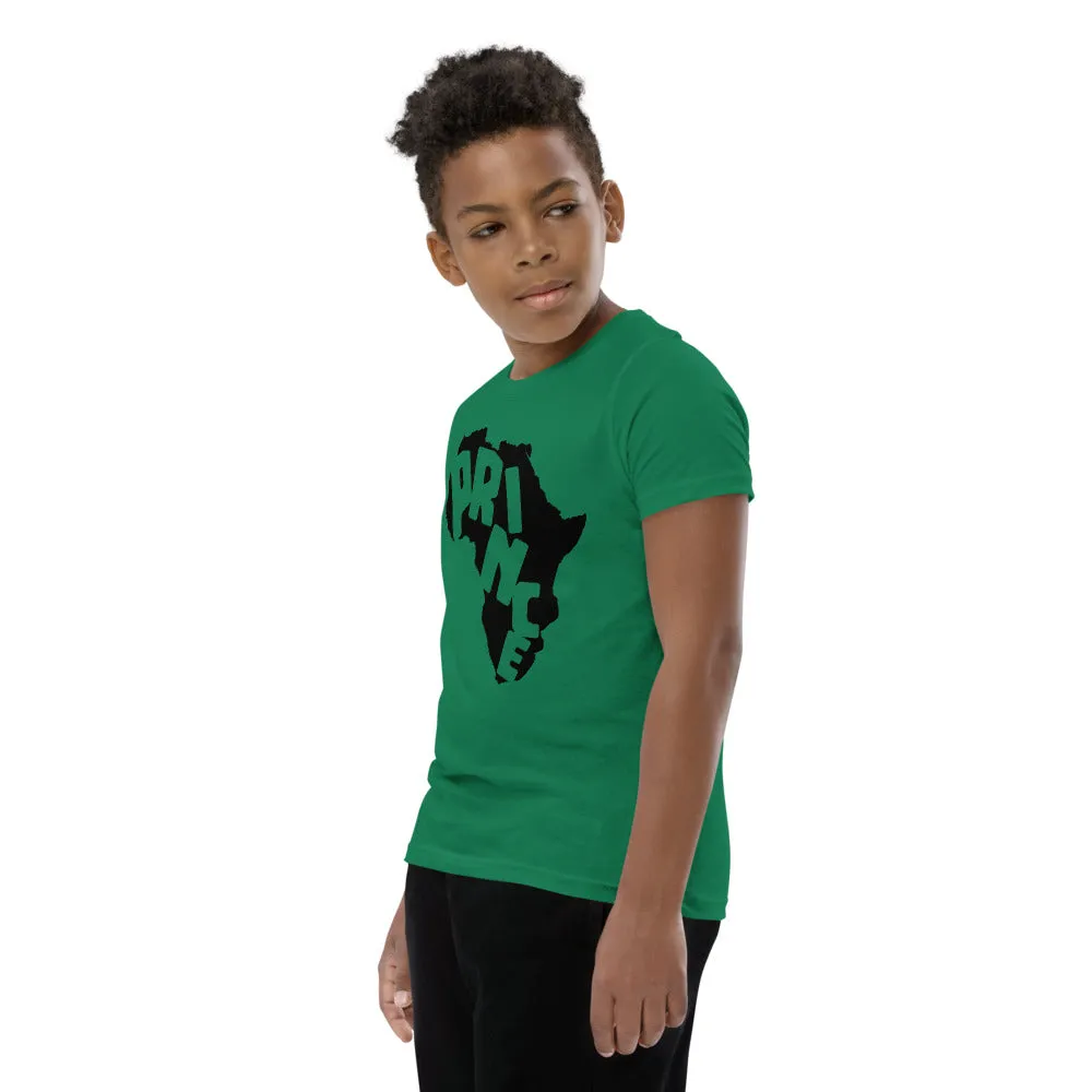 African Prince Youth Short Sleeve T-Shirt