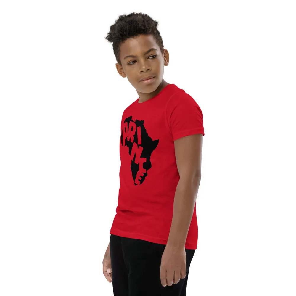African Prince Youth Short Sleeve T-Shirt