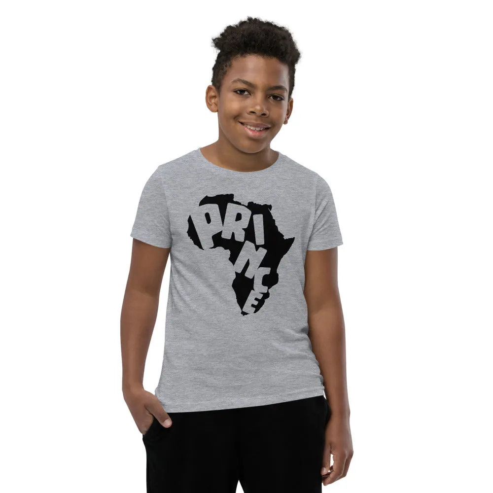 African Prince Youth Short Sleeve T-Shirt