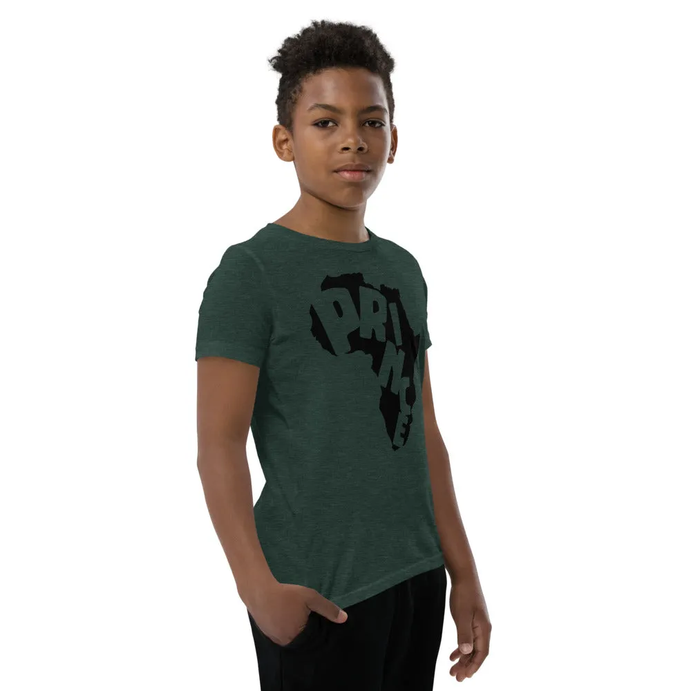 African Prince Youth Short Sleeve T-Shirt