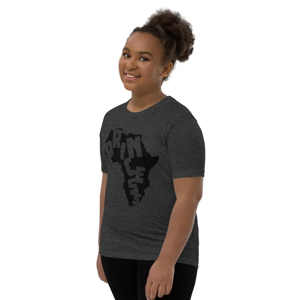 African Princess Youth Short Sleeve T-Shirt