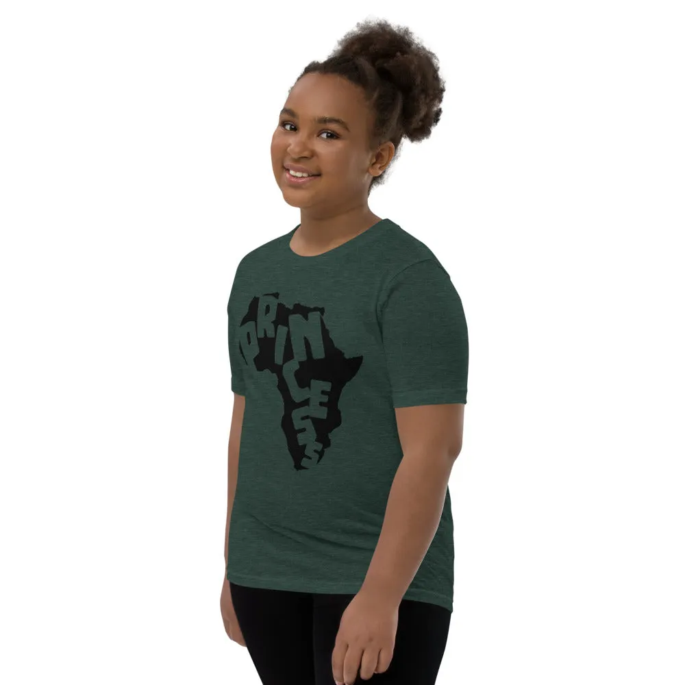 African Princess Youth Short Sleeve T-Shirt