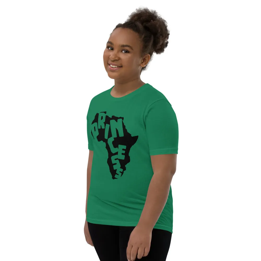 African Princess Youth Short Sleeve T-Shirt