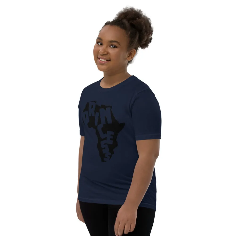 African Princess Youth Short Sleeve T-Shirt