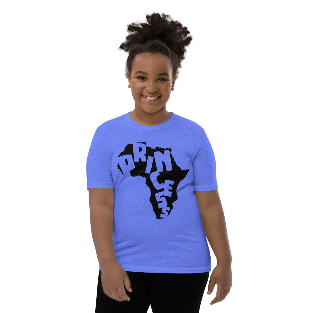 African Princess Youth Short Sleeve T-Shirt