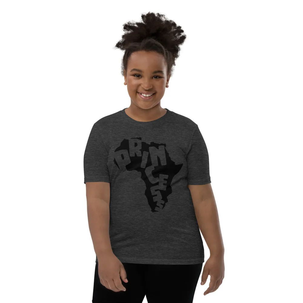 African Princess Youth Short Sleeve T-Shirt