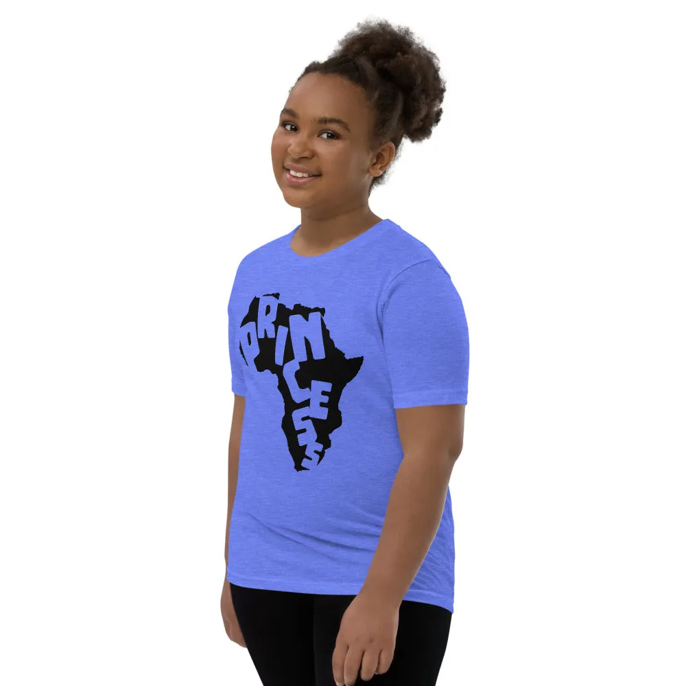 African Princess Youth Short Sleeve T-Shirt