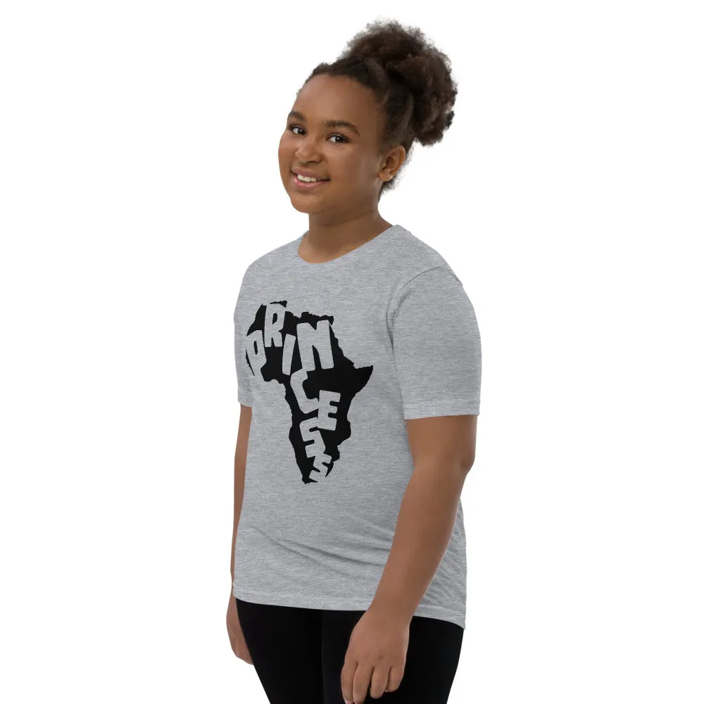 African Princess Youth Short Sleeve T-Shirt