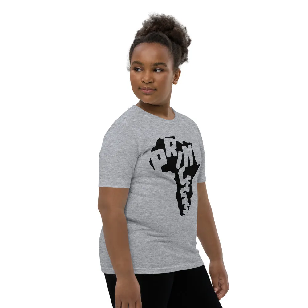 African Princess Youth Short Sleeve T-Shirt