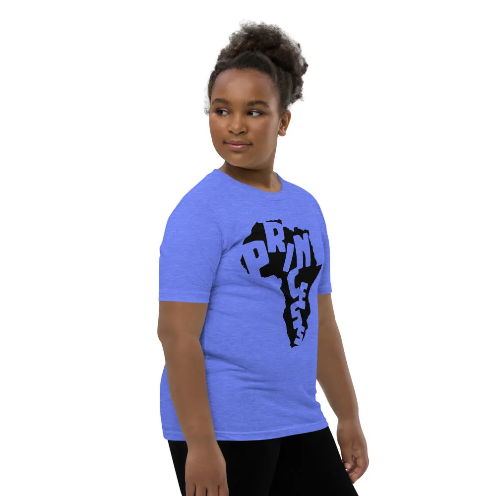 African Princess Youth Short Sleeve T-Shirt