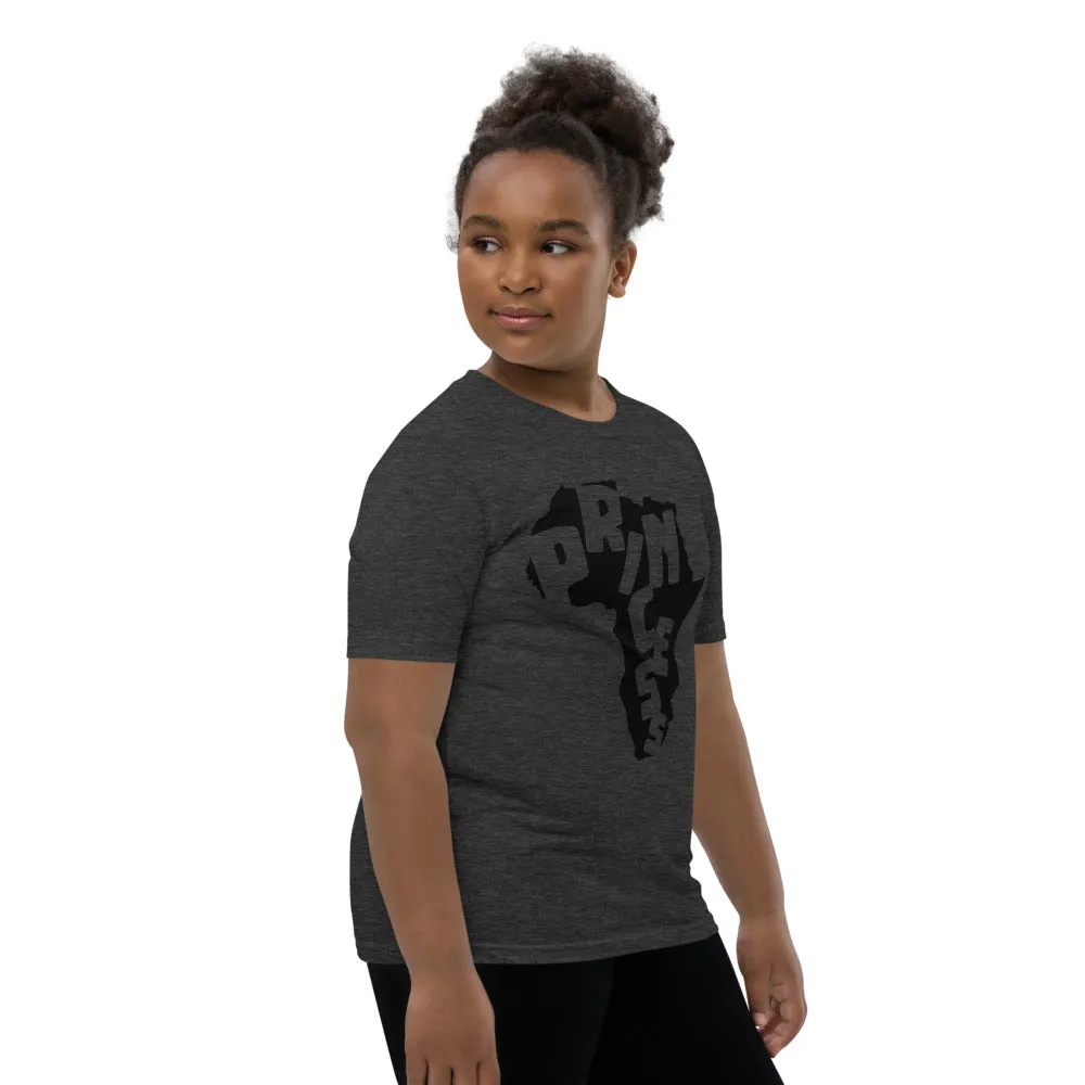 African Princess Youth Short Sleeve T-Shirt