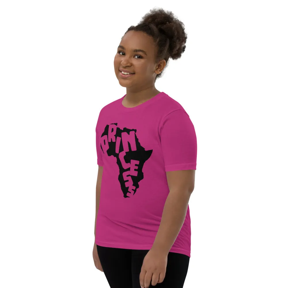 African Princess Youth Short Sleeve T-Shirt