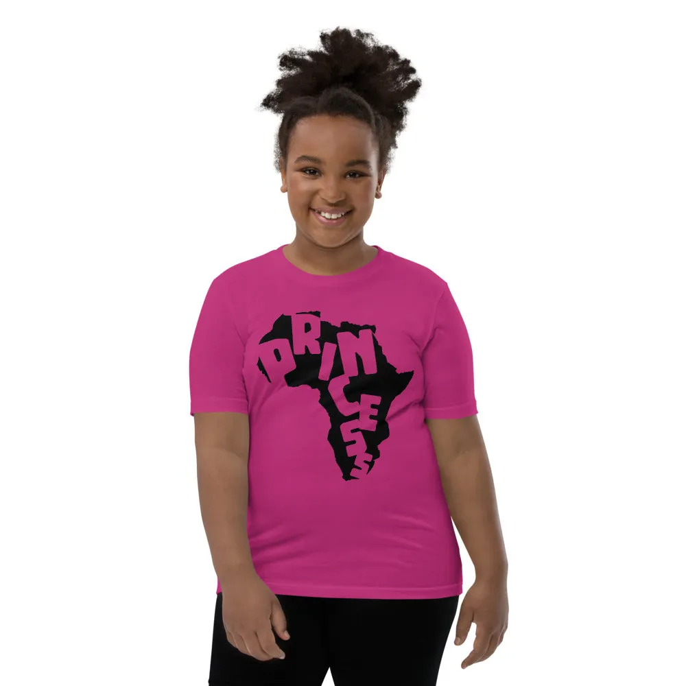 African Princess Youth Short Sleeve T-Shirt