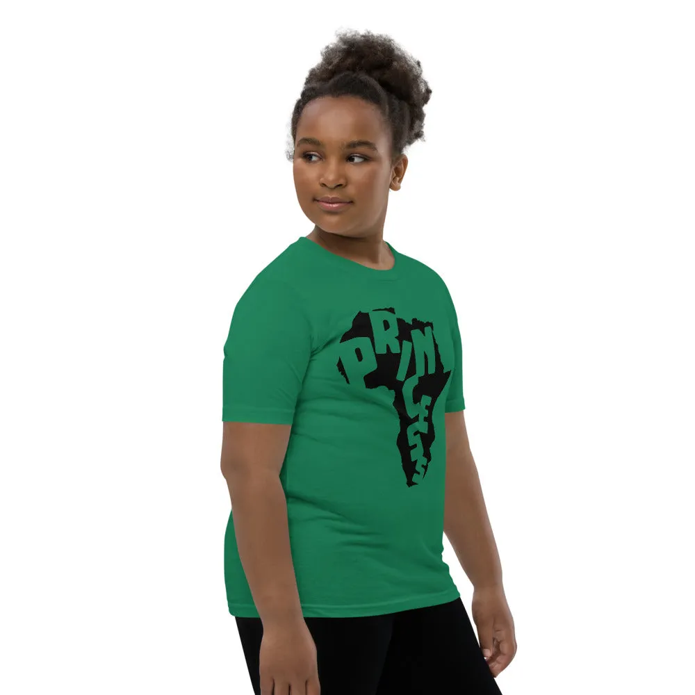 African Princess Youth Short Sleeve T-Shirt
