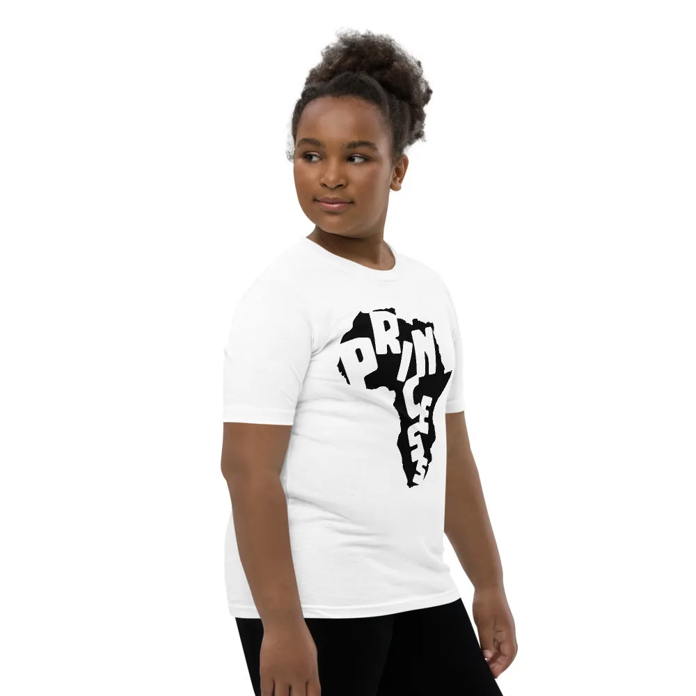 African Princess Youth Short Sleeve T-Shirt
