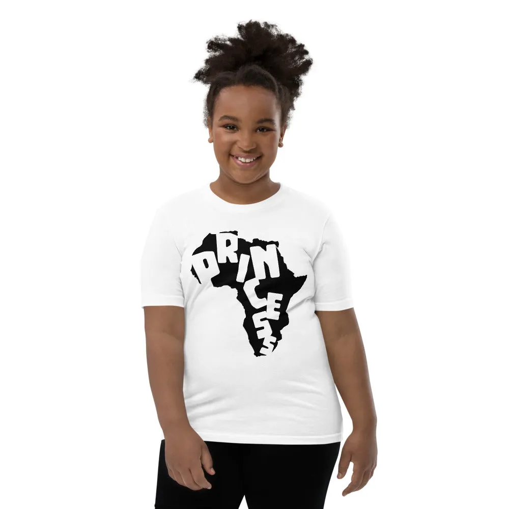 African Princess Youth Short Sleeve T-Shirt
