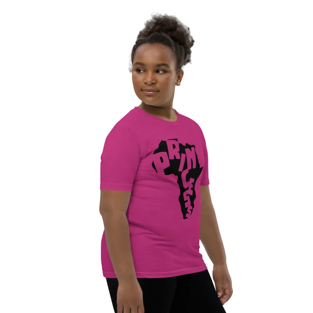 African Princess Youth Short Sleeve T-Shirt