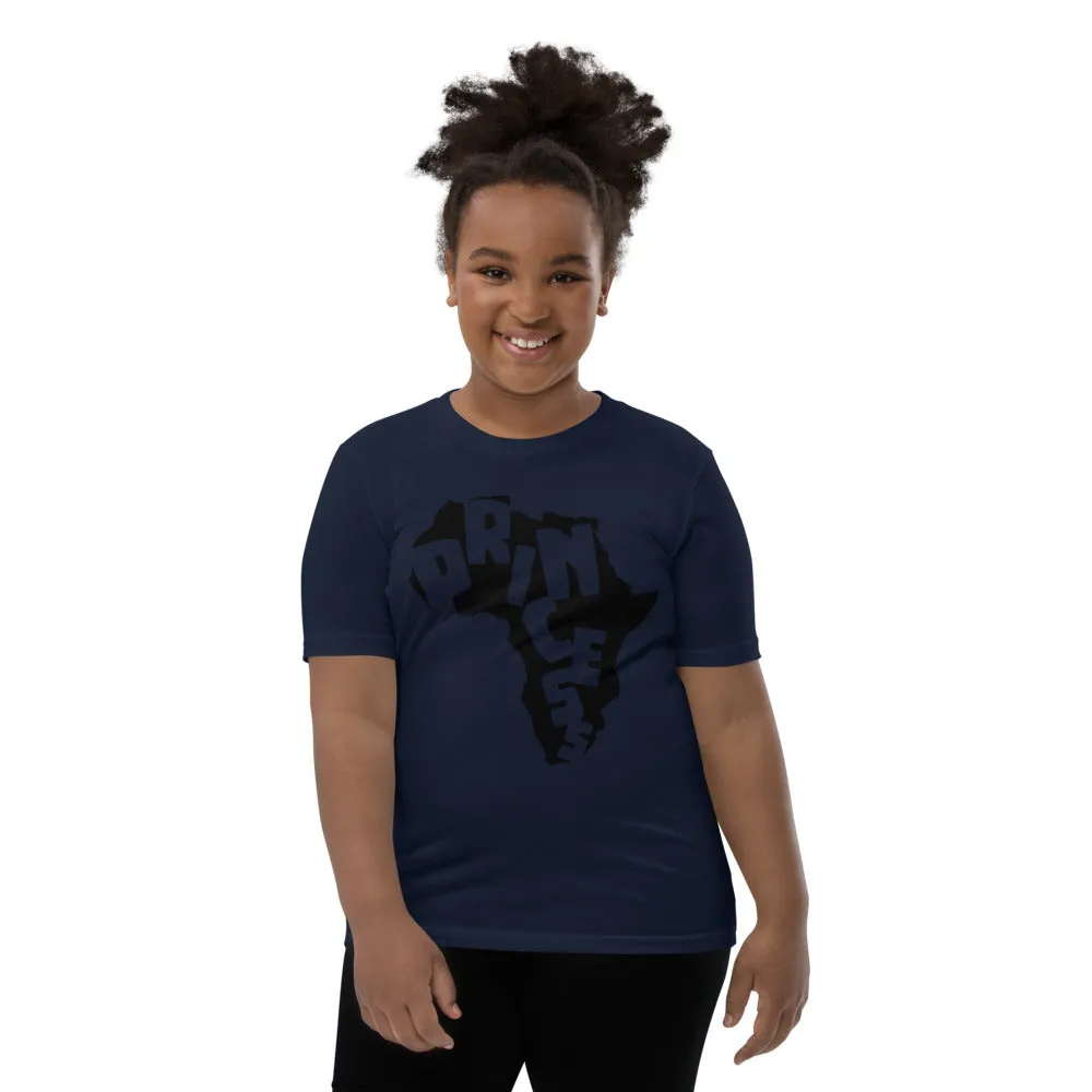 African Princess Youth Short Sleeve T-Shirt