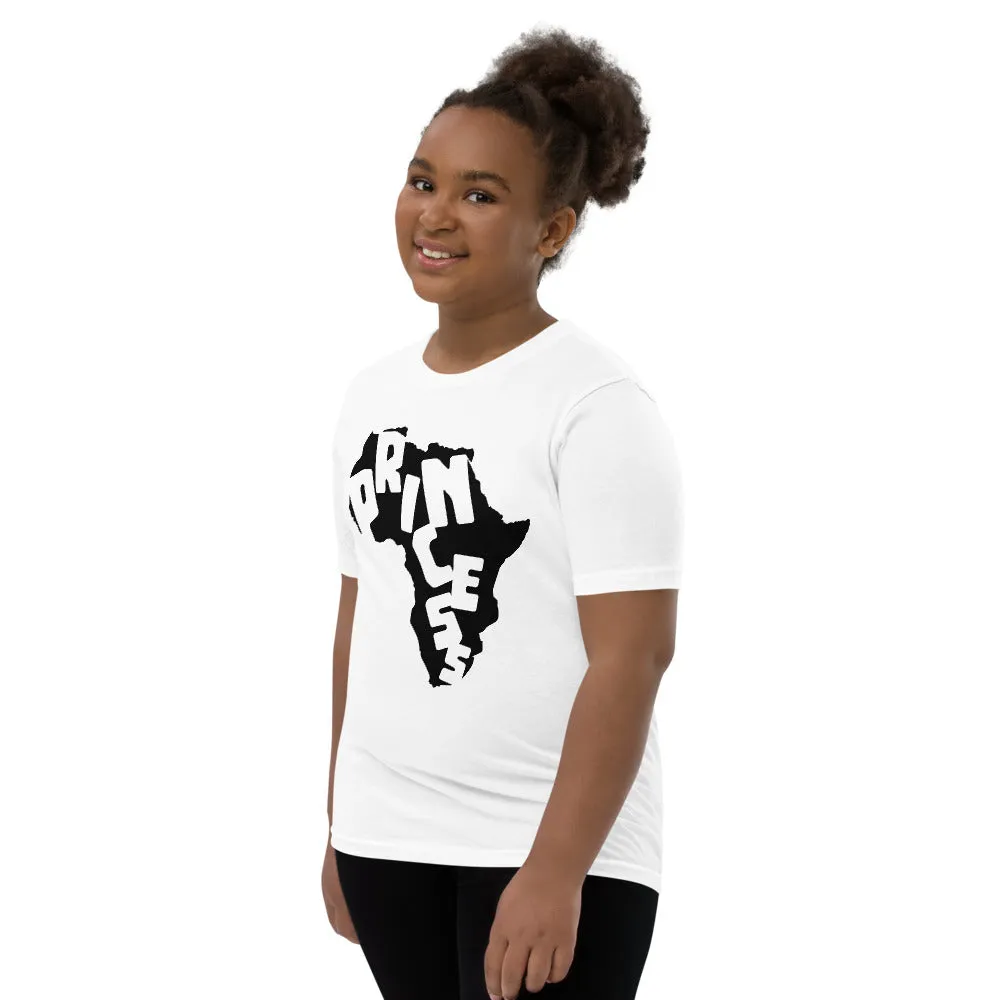 African Princess Youth Short Sleeve T-Shirt