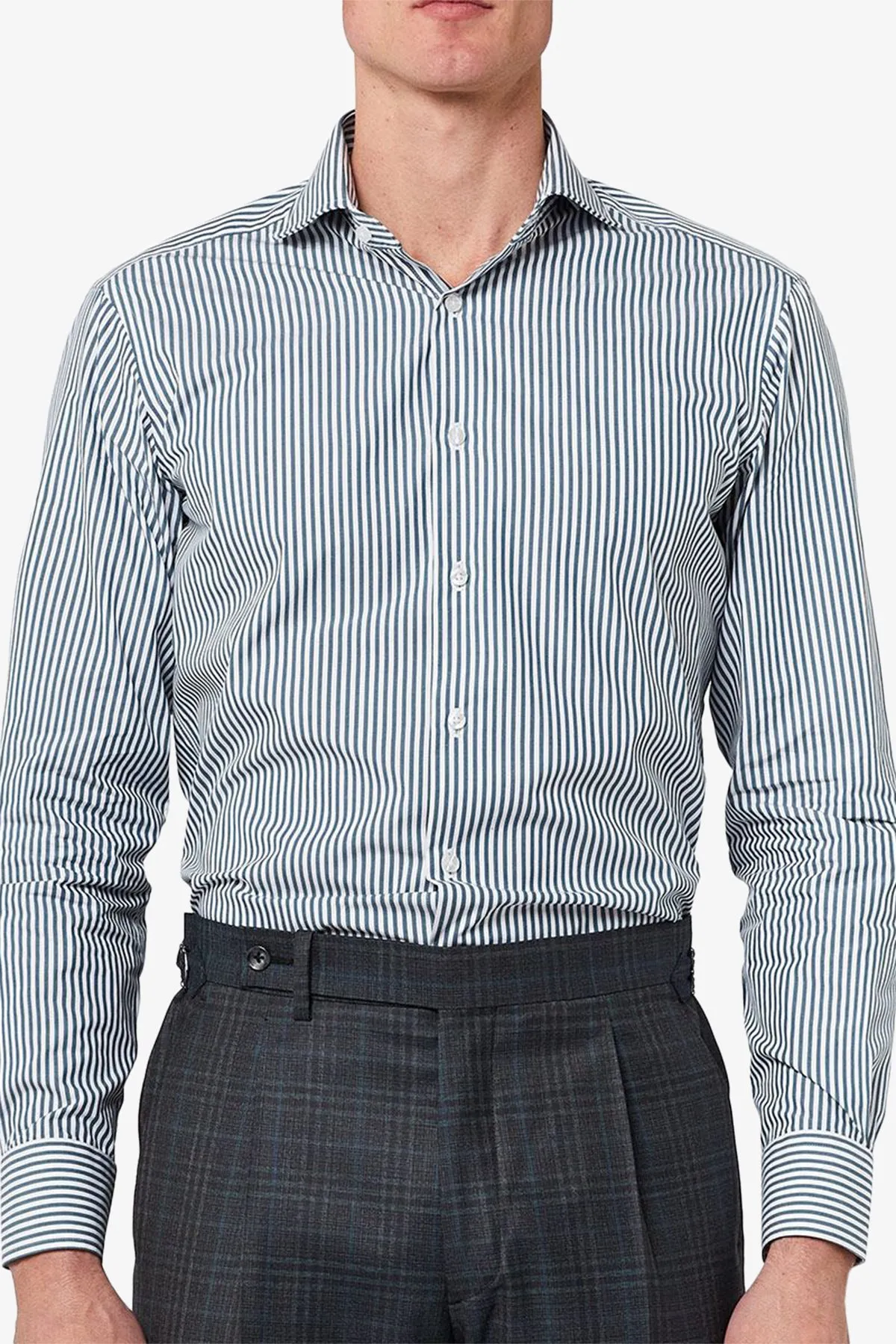 Alton - Green Business shirt