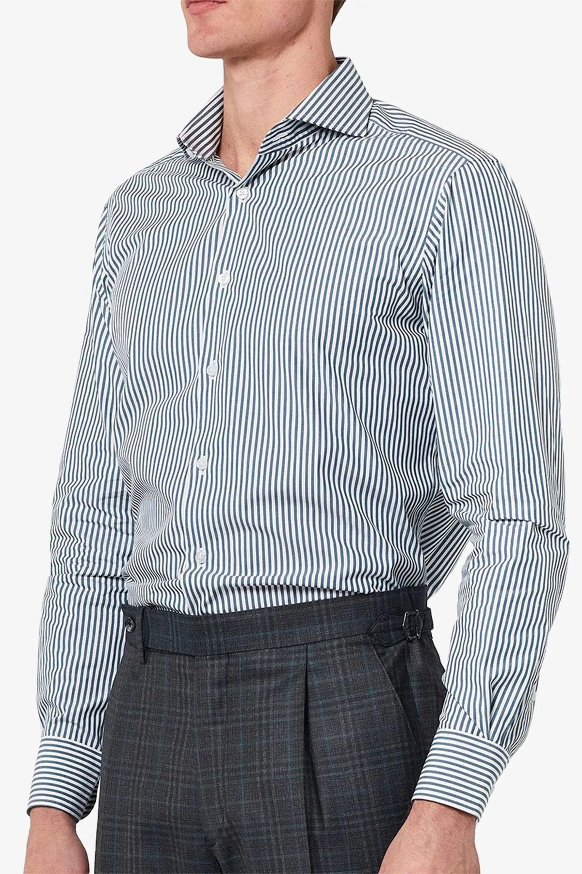 Alton - Green Business shirt