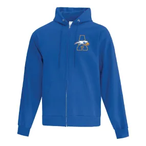 AMS Outline A Unisex Left Chest Zip Hoodie (T5F2600)