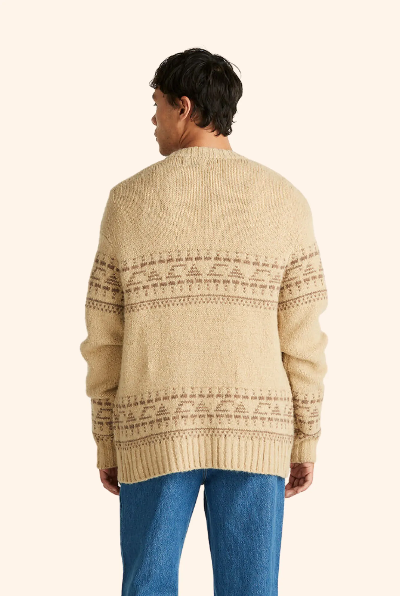 Beach Knit Cardigan Sand Dune