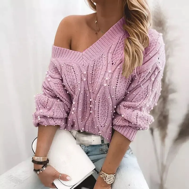 Beaded Sweater