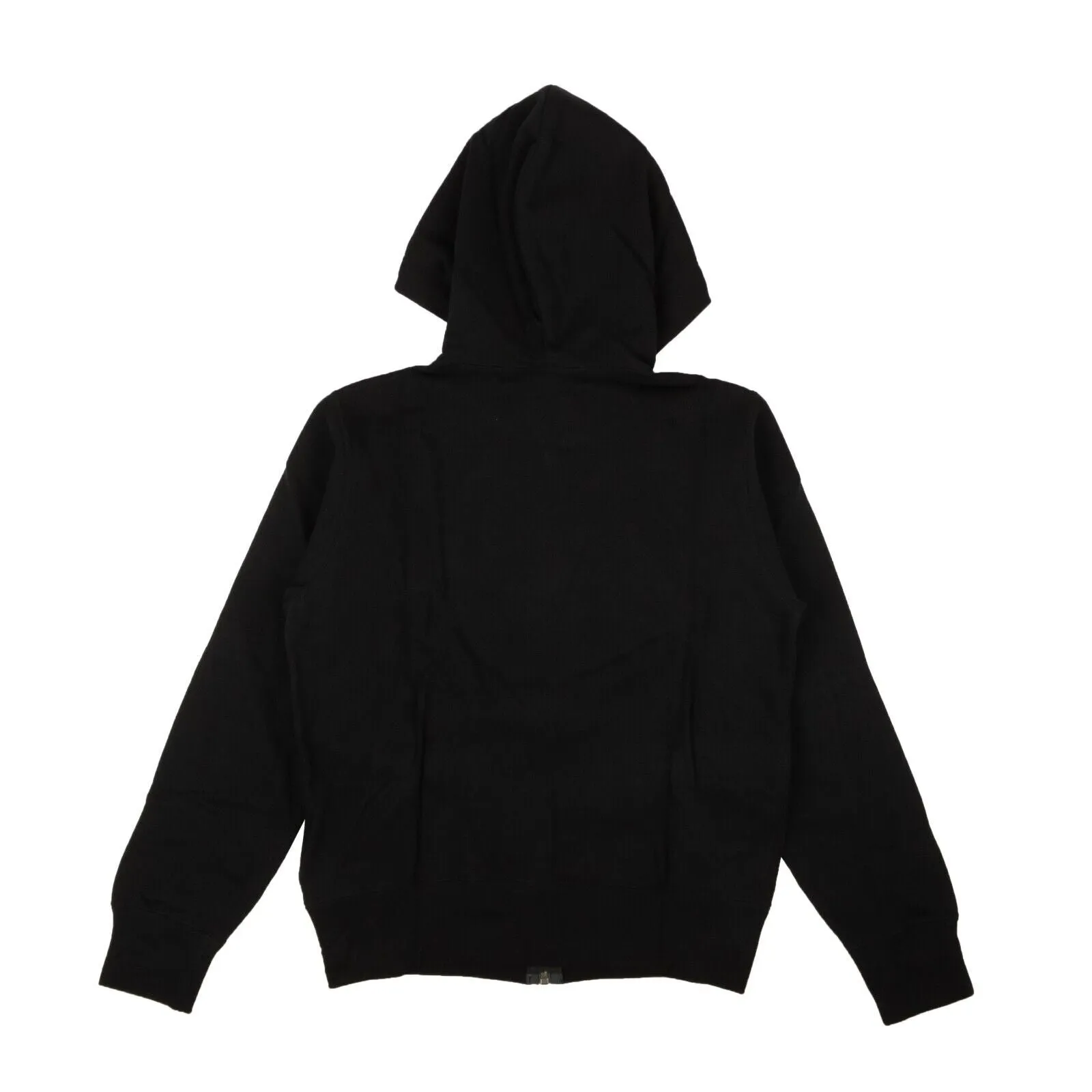 Black Double Red Heart Zip-Up Hoodie