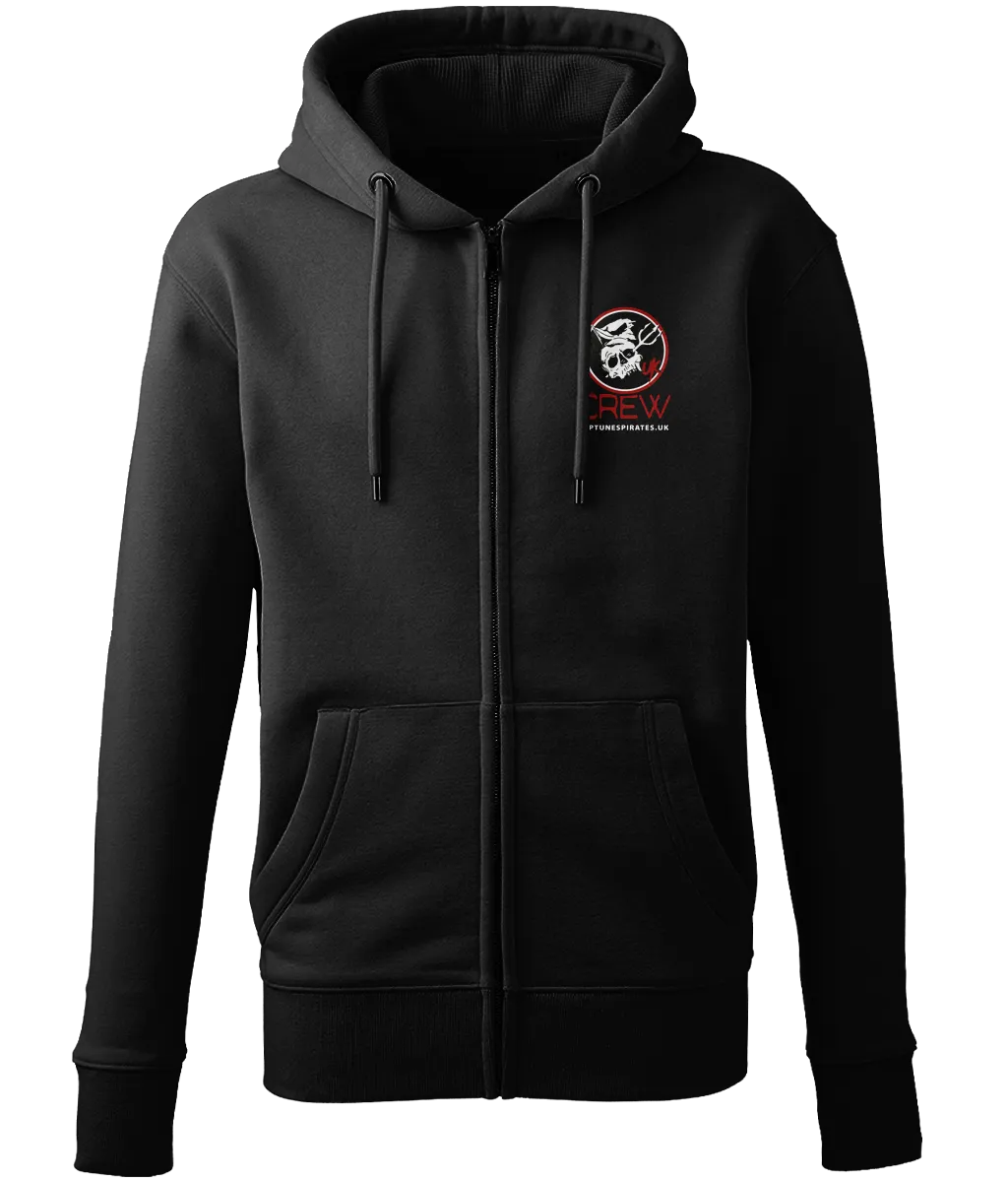 Bloody Fjords Crew Unisex Zip Hoodie