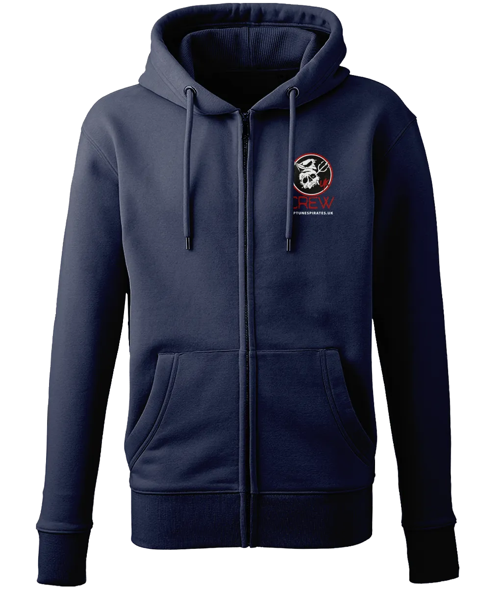 Bloody Fjords Crew Unisex Zip Hoodie