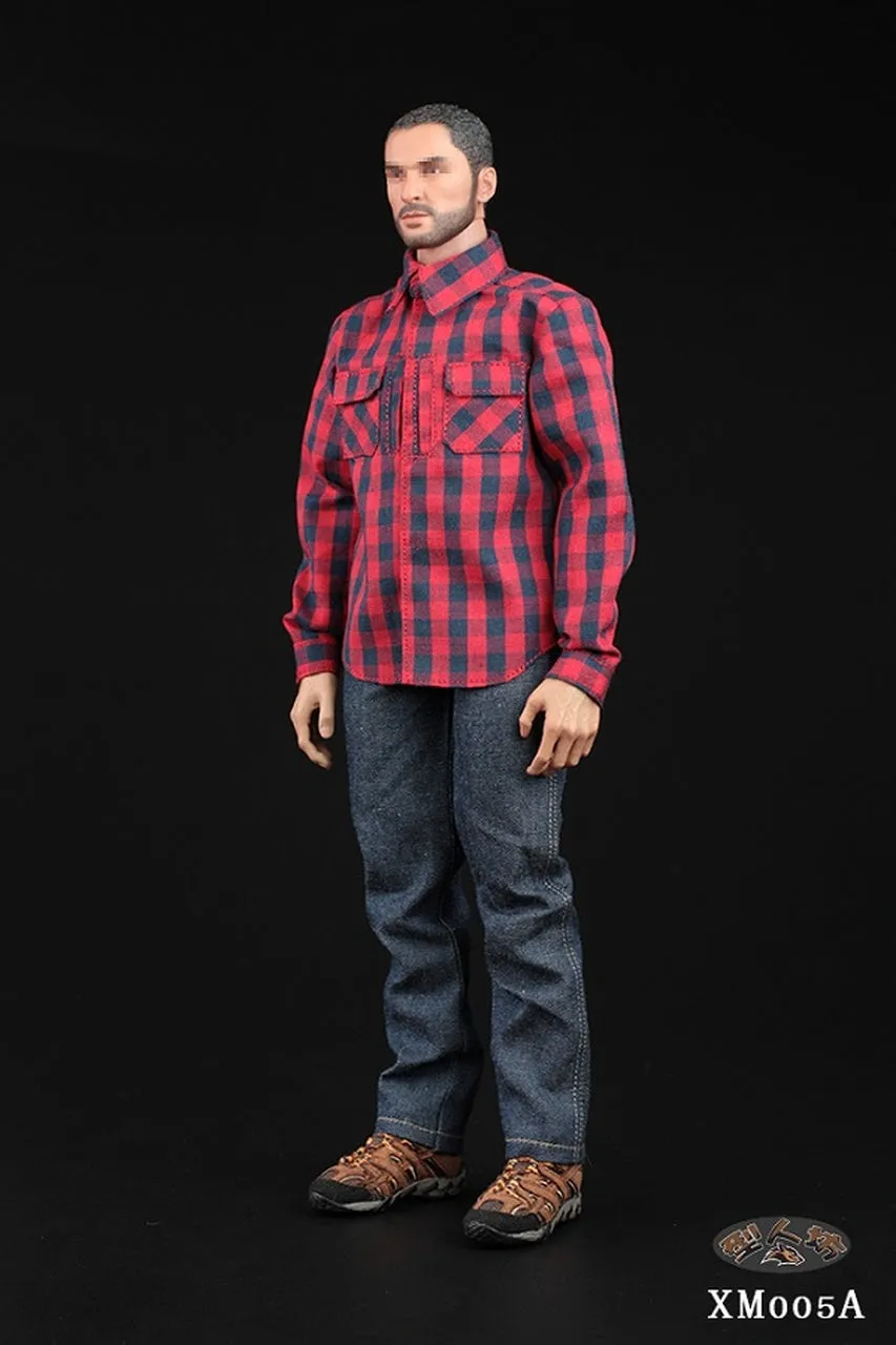 Blue Plaid Shirt
