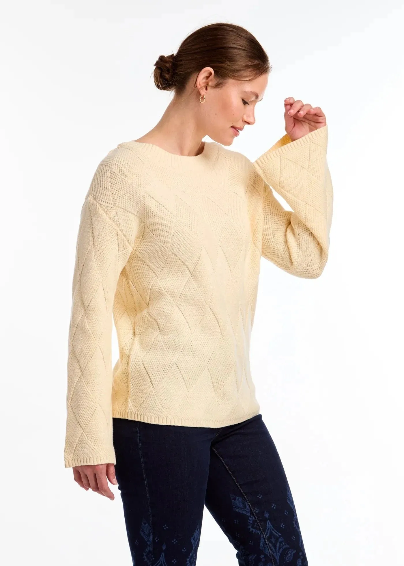 Boatneck Sweater - Ivory