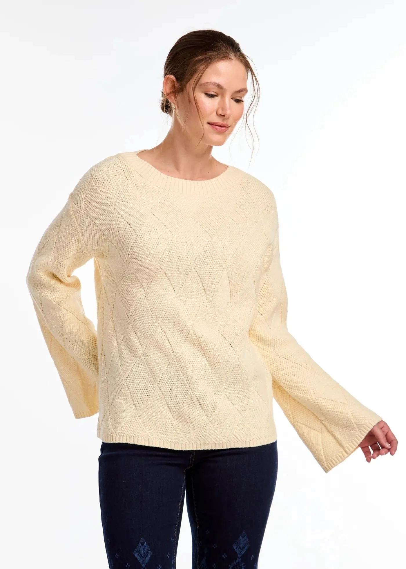 Boatneck Sweater - Ivory