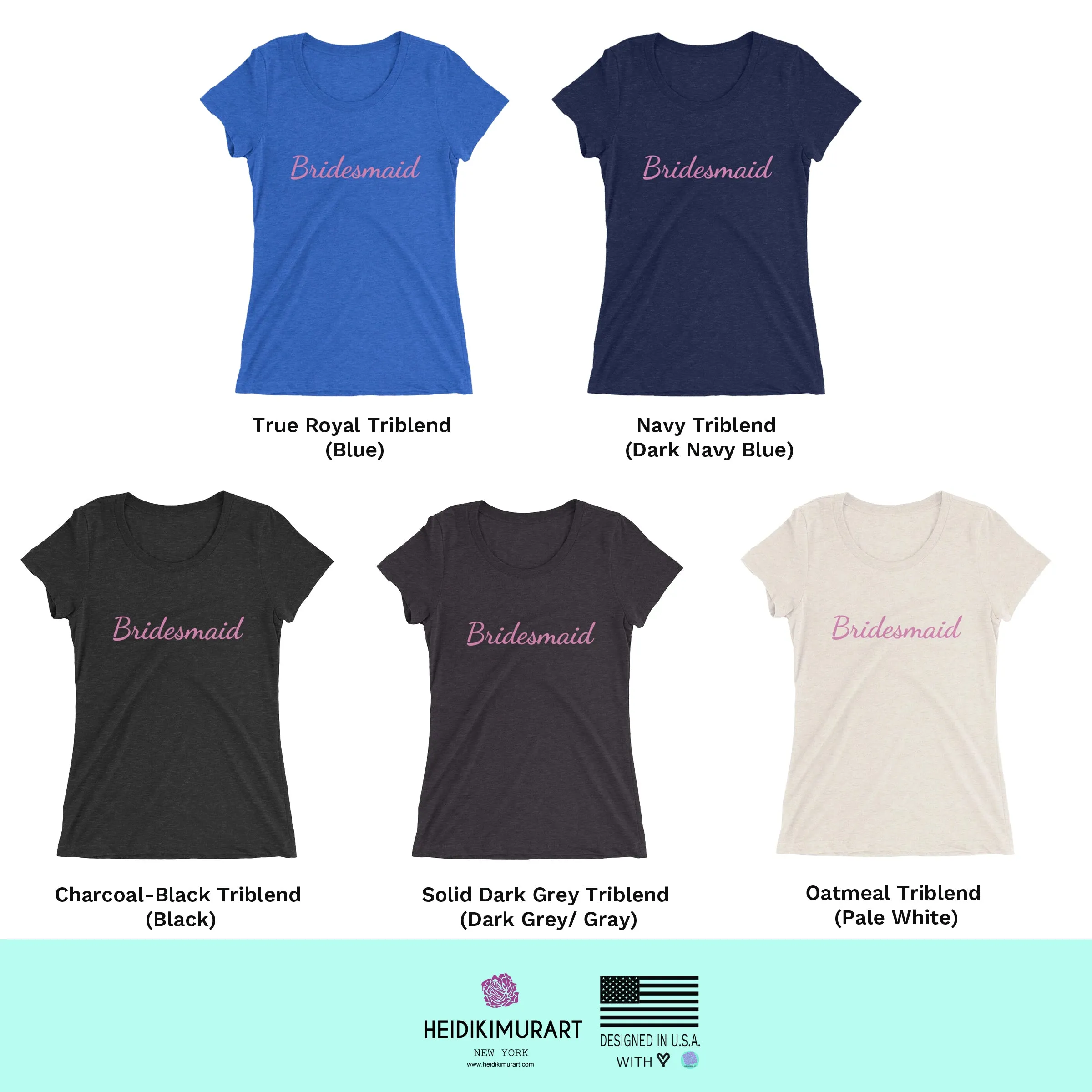 Bride/ Customizable Text Shirt, Women's Tee, Premium Ladies' Short Sleeve T-Shirt (US Size: S-2XL)