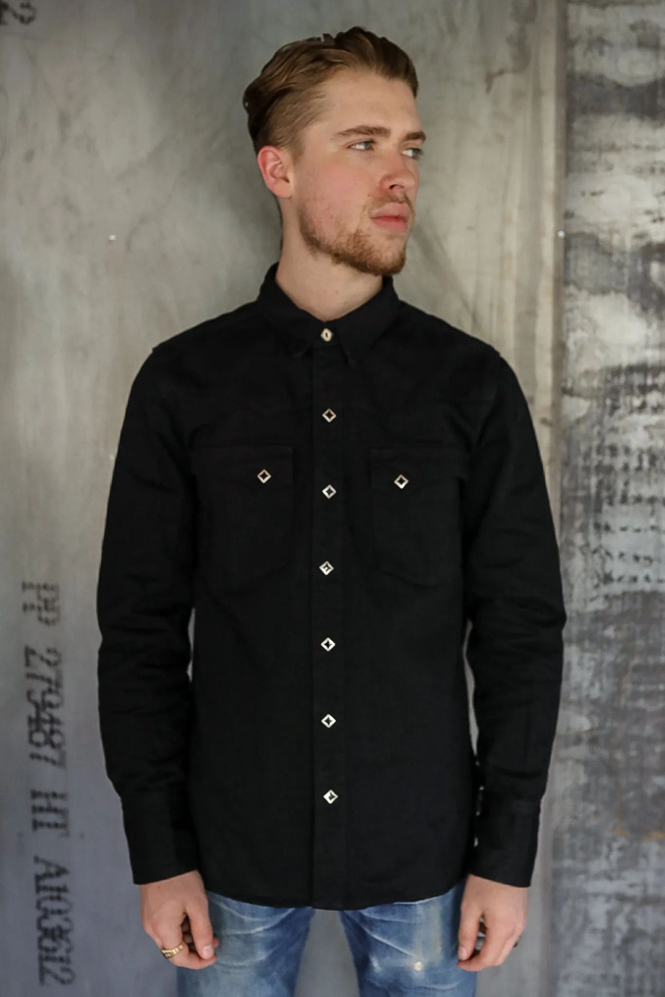 Calico 9oz Black Denim
